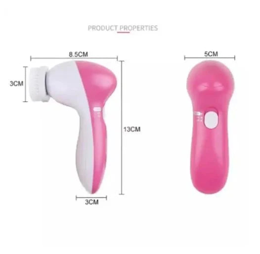 6-in-1 Face Cleansing Brush KSA – Complete Skincare Tool for Radiant and Clear Skin